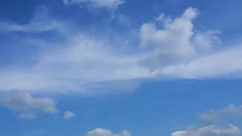 Clouds are flying across the sky. Timelapse 스톡 동영상 345678046