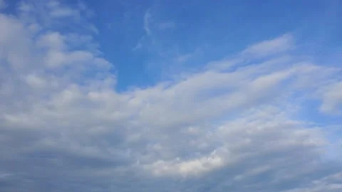 Clouds are flying across the sky. Timelapse 스톡 동영상 345678069