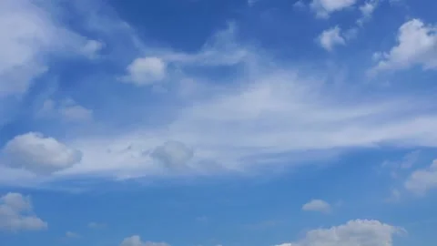 Clouds are flying across the sky. Timelapse 스톡 동영상 345678082