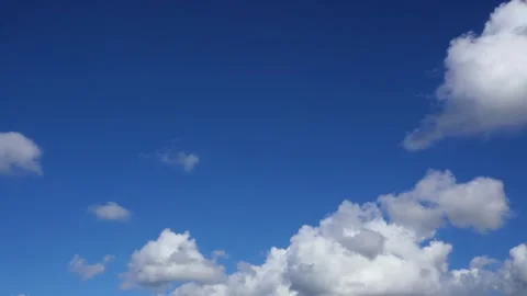 Clouds are flying across the sky. Timelapse Video stock 345678099