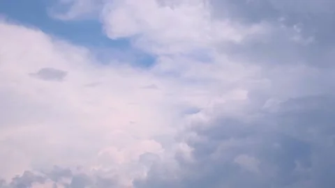 Clouds that are forming rain clouds Video stock 135453788