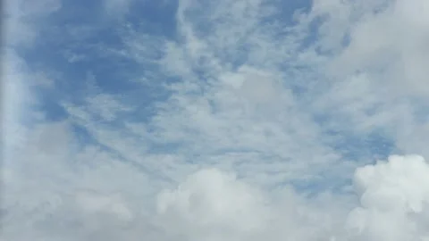 The clouds are getting thicker. Gradual deterioration of the weather. Stock Footage 161066058