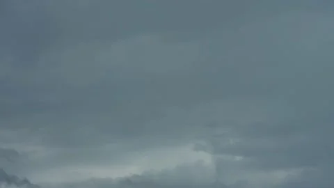 The clouds are getting thicker. Gradual deterioration of the weather. Stock Footage 170622867
