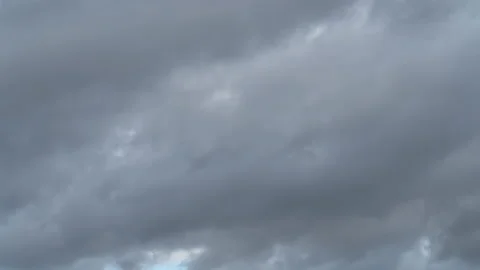 The clouds are moving fast in the sky Timelapse Stock Footage 163962964