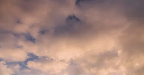Clouds are moving fast Time-lapse Stock Footage 89460980