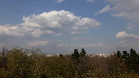 Clouds are moving Video stock 74871892