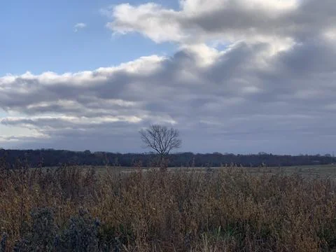 The clouds are passing through Stock Photos