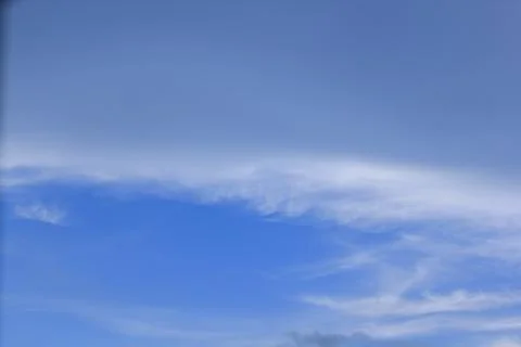 The clouds are in the sky. Stock Photos