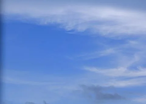 The clouds are in the sky. Stock Photos