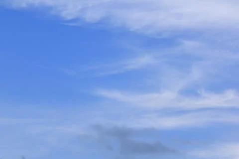 The clouds are in the sky. Foto stock