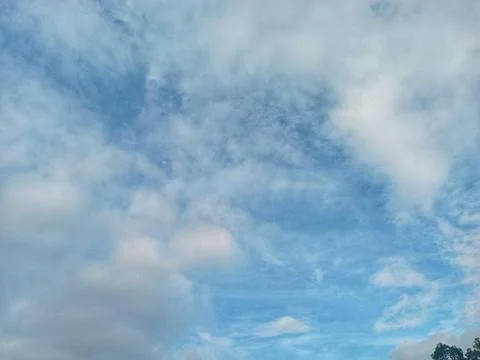 The clouds are very thick Stock Photos