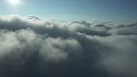 Clouds around Mount Olympus 스톡 동영상 150057617