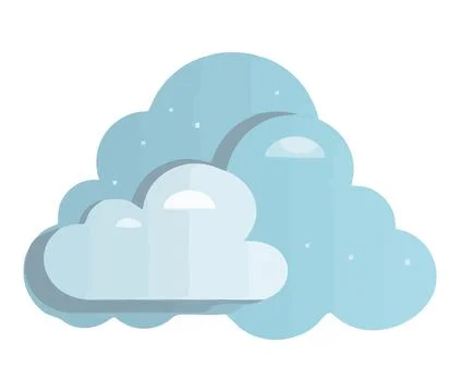 Clouds of the atmospheric wallpapers 스톡 일러스트