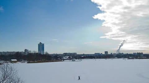 Clouds attacking Stock Footage 1070187