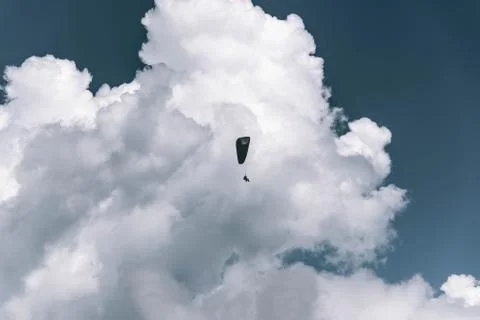 Clouds background with aeroshuter Stock Photos