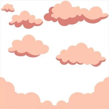 Clouds background. Cloud design. Cloud design background. clouds Stock Illustration