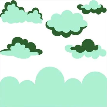 Clouds background. Cloud design. Cloud design background. clouds Stock Illustration