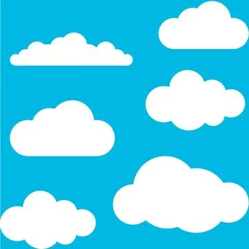 Clouds background. Cloud design. Cloud design background. clouds Illustrazione stock