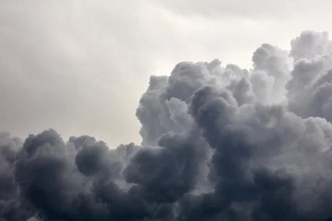 Clouds background. Dramatic grey clouds Stock Photos