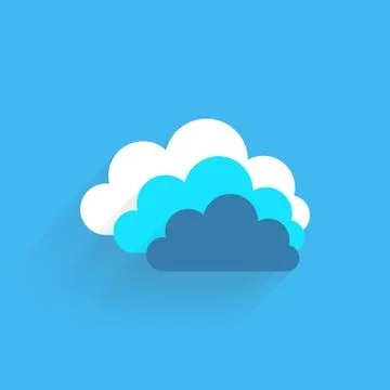 Clouds background Illustration