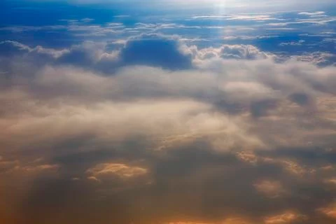 Clouds background Stock Photos