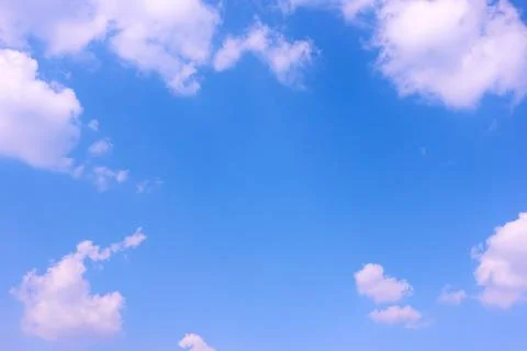 Clouds - Background wuth copy space Stock Photos
