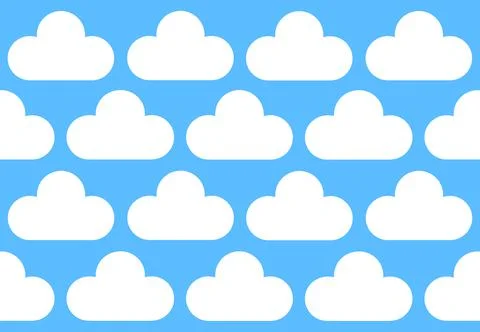 Clouds Backround Stock Illustration