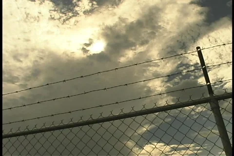 Clouds with barbed wire 스톡 동영상 84720