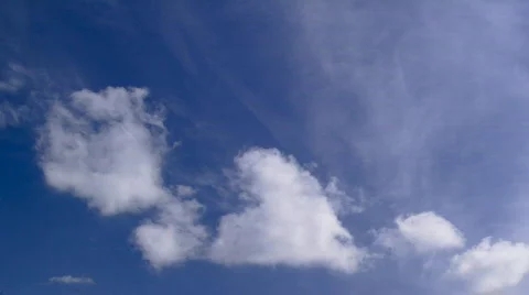 Clouds on a beautiful sky: timelapse Video stock 479276