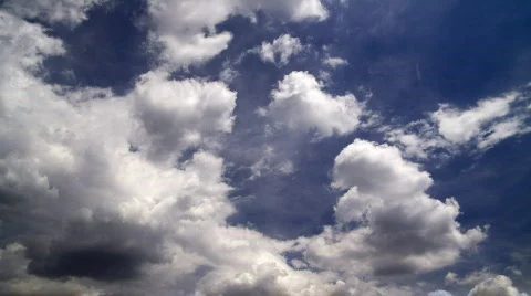 Clouds on a beautiful sky: timelapse Video stock 479303