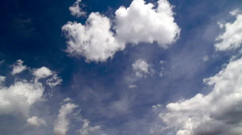 Clouds on a beautiful sky: timelapse Video stock 479311