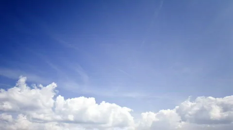Clouds on a beautiful sky: timelapse Video stock 479446