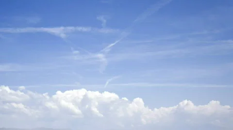Clouds on a beautiful sky: timelapse Video stock 479469