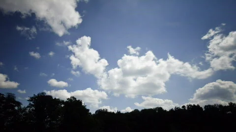 Clouds on a beautiful sky: timelapse Video stock 479513