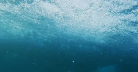 Clouds below the oceans surface Stock Footage 103899777