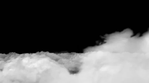 Clouds on black background | Stock Video | Pond5