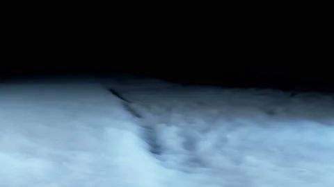 Clouds On Black Background Video stock 95573299