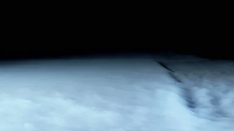 Clouds On Black Background Video stock 95573547