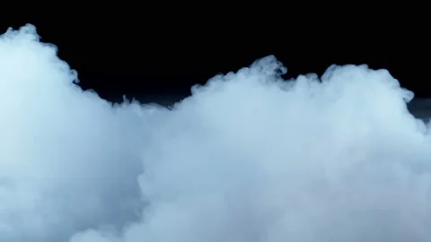 Clouds On Black Background 스톡 동영상 95574007
