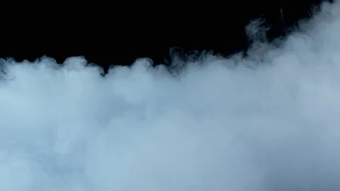 Clouds On Black Background Stock-Footage 95574410