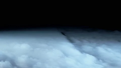 Clouds On Black Background Video stock 95574431