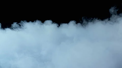 Clouds On Black Background Video stock 95574464