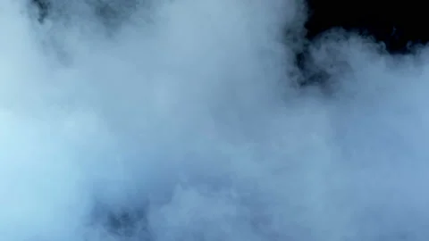 Clouds On Black Background Stock-Footage 95574867