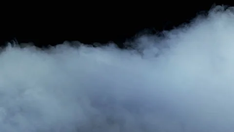 Clouds On Black Background Stock Footage 95960609