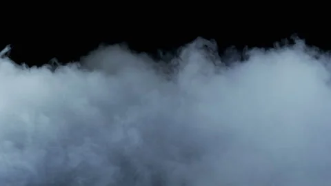 Clouds On Black Background 動画素材 95960643