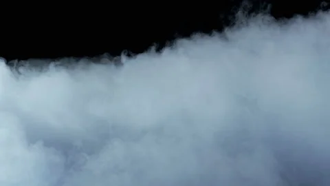 Clouds On Black Background Stock Footage 95960735