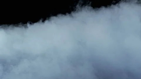 Clouds On Black Background Video stock 95960750