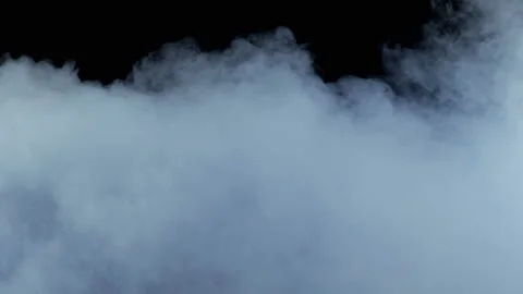 Clouds On Black Background Video stock 95960822