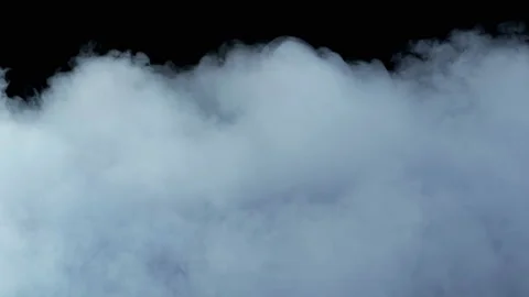 Clouds On Black Background Video stock 95960980