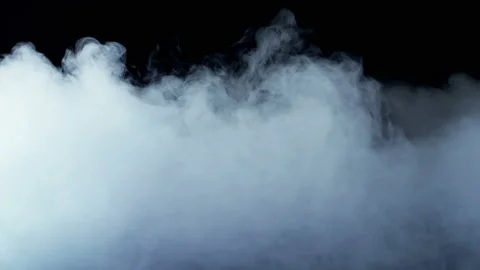 Clouds On Black Background 動画素材 95961219